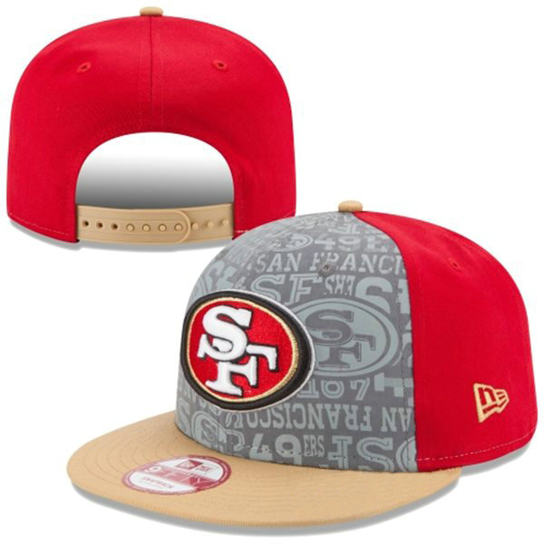 San Francisco 49ers Snapback Hat XDF 0528
